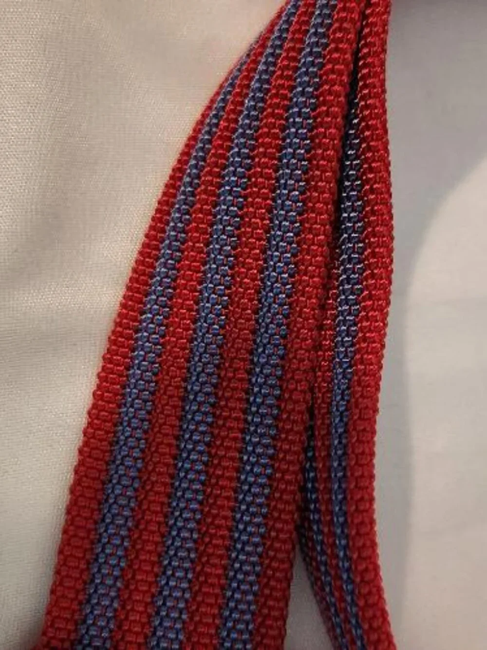 Vineyard Vines Patriot Red Blue Stripe Tech D-Ring Boys L